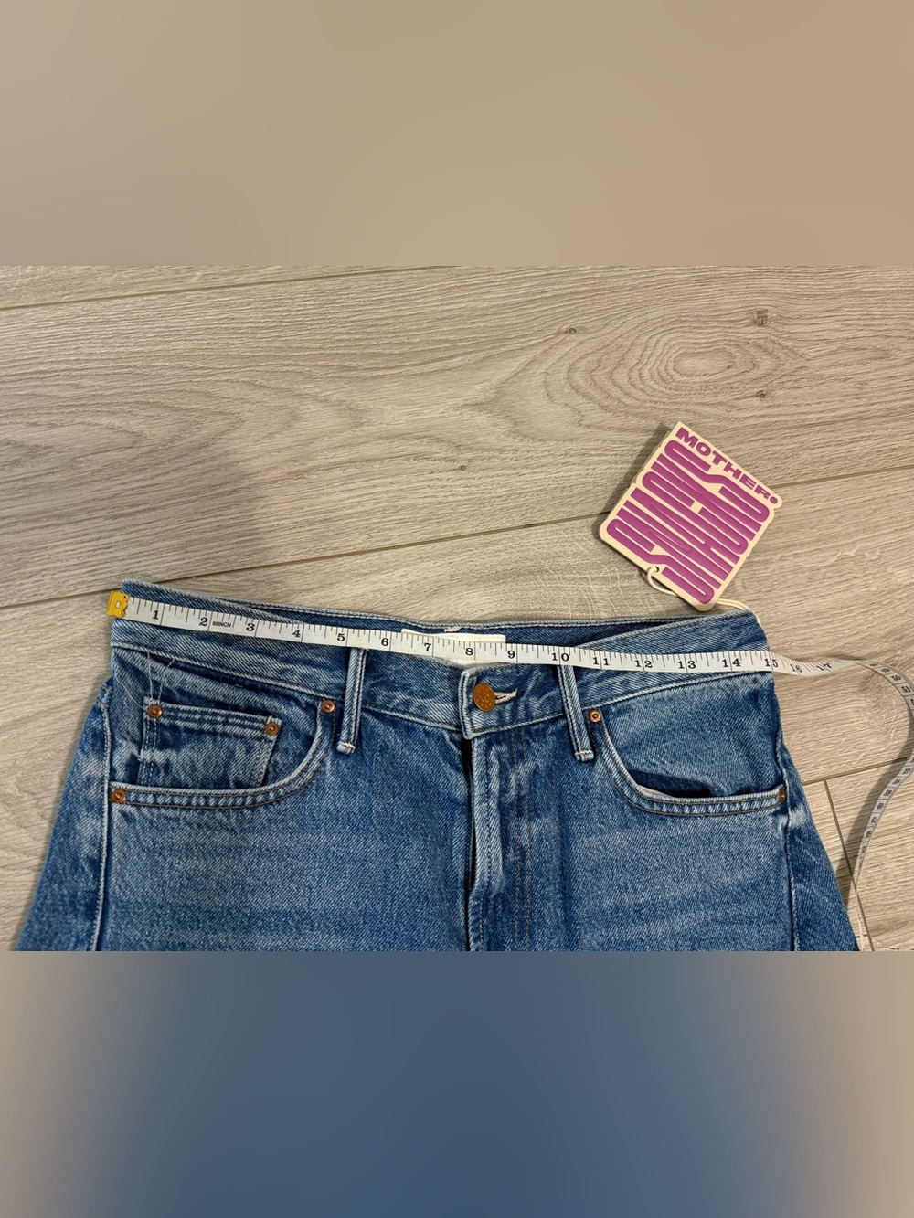 Mother Jeans SNACKS The Lemon Twist Wide Leg Jeans/ Rolling in The Dough/ 26 NWT - Picture 3 of 10